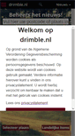 Mobile Screenshot of drimble.nl